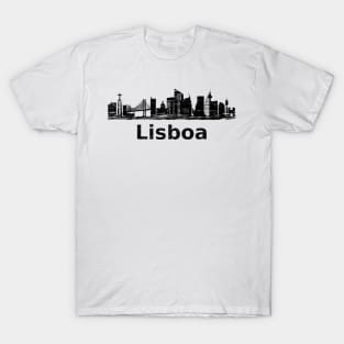 Lisboa City - World Cities Series by 9BH T-Shirt